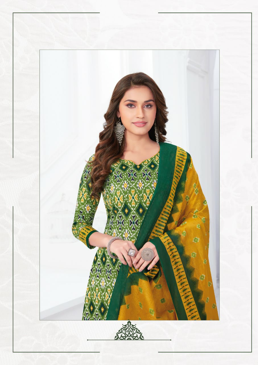 Mayur Ikkat 9 Cotton Printed Regular Wear Designer Dress Material Collection